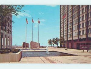 Unused Pre-1980 NEW FEDERAL BUILDING PLAZA Memphis Tennessee TN F9788