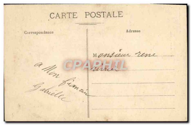 Postcard Old Couple Normandy Folklore