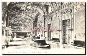 Old Postcard Paris Le Senat La Salle du Trone