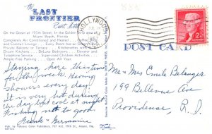 Florida  Miami Beach  Last Frontier Resort Motel