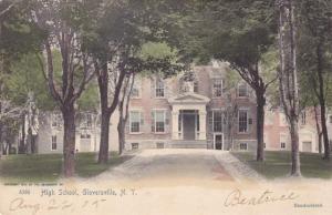 High School - Gloversville NY, New York - pm 1905 - UDB