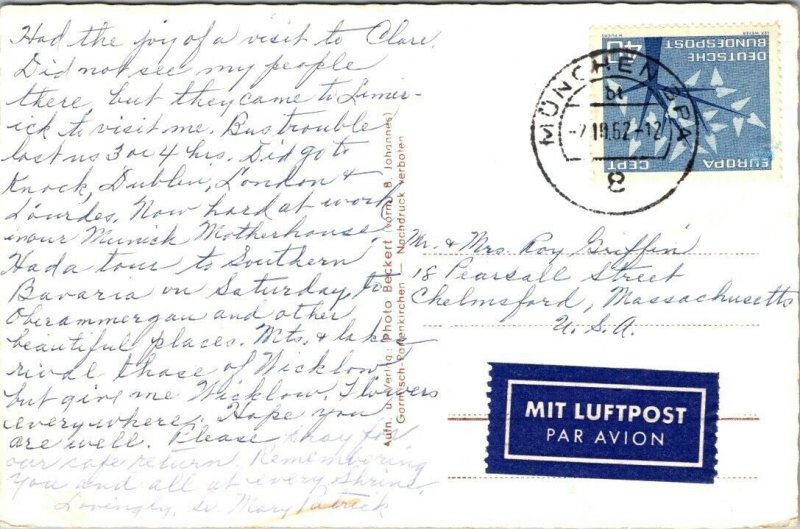 Wankhaud Garmisch Partenkirchen RPPC postcard