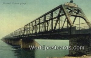 Victoria Bridge Montreal Canada 1911 