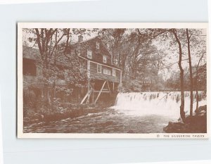 Postcard The Old Mill Silvermine Norwalk Connecticut USA