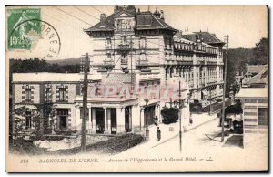 Old Postcard Bagnoles de L Orne Avenue L Hippodrome and the Grand Hotel