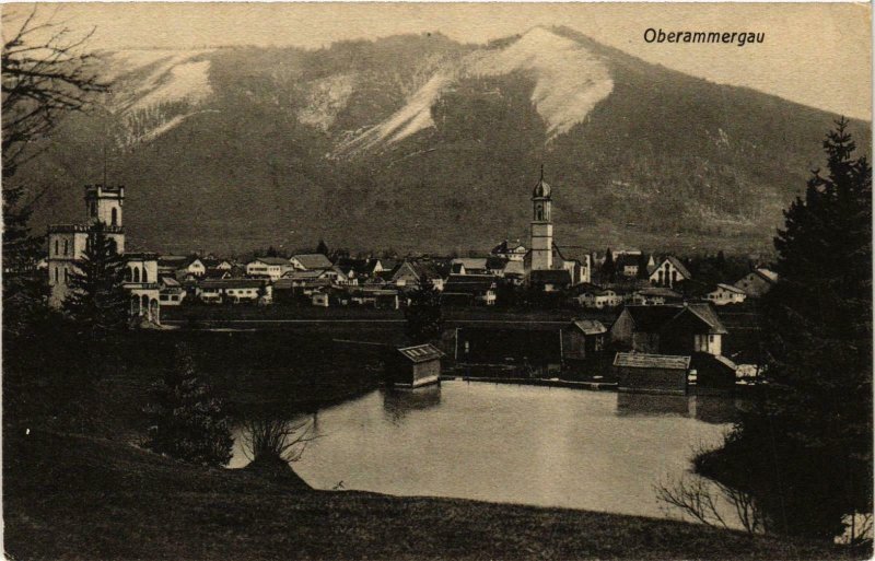 CPA AK Oberammergau - Totalansicht GERMANY (966188)