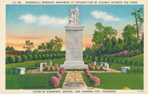 Massengill Memorial Monument Kingsport Bristol Johnson City TN Tennessee - Linen