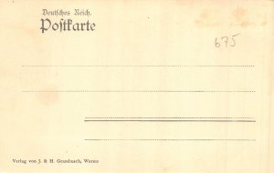 A230 Germany Worms Dom Cathedral vintage postcard