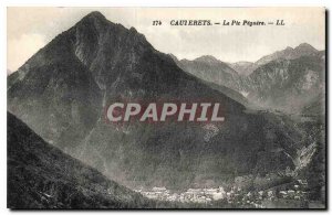 Old Postcard Cauterets Peak Peguere
