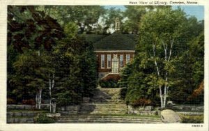 Library in Camden, Maine