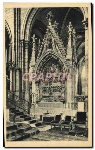 Old Postcard Saint Denis Abbey of St Denis Tomb of King Dagobert Ler