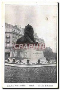 Old Postcard Collection petit Journal Paris Lion de Belfort