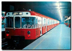 Modern Postcard Milano Metro