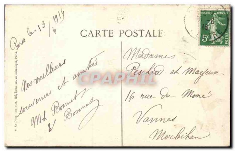 Paris - 8 - Boulevards - La Madeleine - Old Postcard