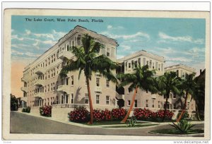 The Lake Court , WEST PALM BEACH , Florida , PU-1934