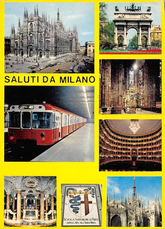 Br43872 Tramway Tram Chemin de fer Milano metro