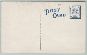Boonville Missouri~Post Office~1920s Postcard