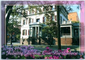 Postcard - Juliette Gordon Low Birthplace - Savannah, Georgia