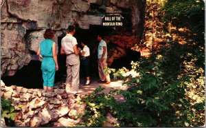 Vtg Hall of the Mountain King Rock City Lookout Mountain Tennessee TN Postcard