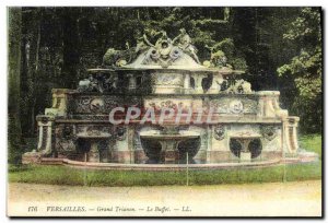 Old Postcard Grand Trianon Versailles Buffet