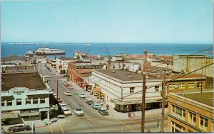 Port Angeles WA Washington Birdseye Unused Postcard E98