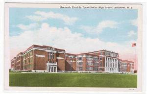 Franklin Junior Senior High School Rochester New York postcard