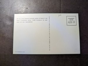 Mint USA Aviation Postcard Eastern Turbo Compound Super C Constellation Miami FL