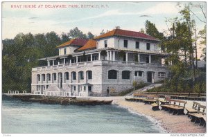 BUFFALO, New York; Boat House at Delaware Park, PU-1911