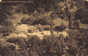 Mark West Springs California Bird's Eye View Of Town, B/W Photo Print PC U13208