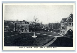 Vintage View Of Defiance College Campus, Defiance, OH. Postcard F117E