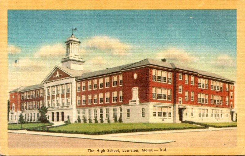 Maine Lewiston High School Dexter Press