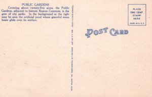 The Lake in the Public Gardens,Boston,MA