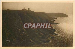 Old Postcard Britain Cap Frehel The Moat and Semaphore