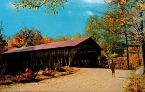 Albany Covered Bridge White Mountains New Hampshire