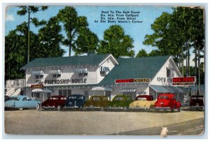 c1930's The Friendship House Sea Food Restaurant Miss Mississippi MS Postcard