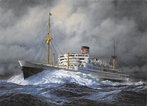 SS Nitta Maru Misc Japan Line Ship 