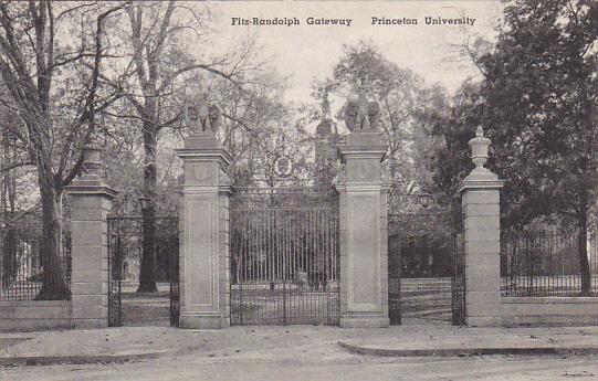 Fitz-Randolph Gateway Princeton University Princeton New Jersey Albertype