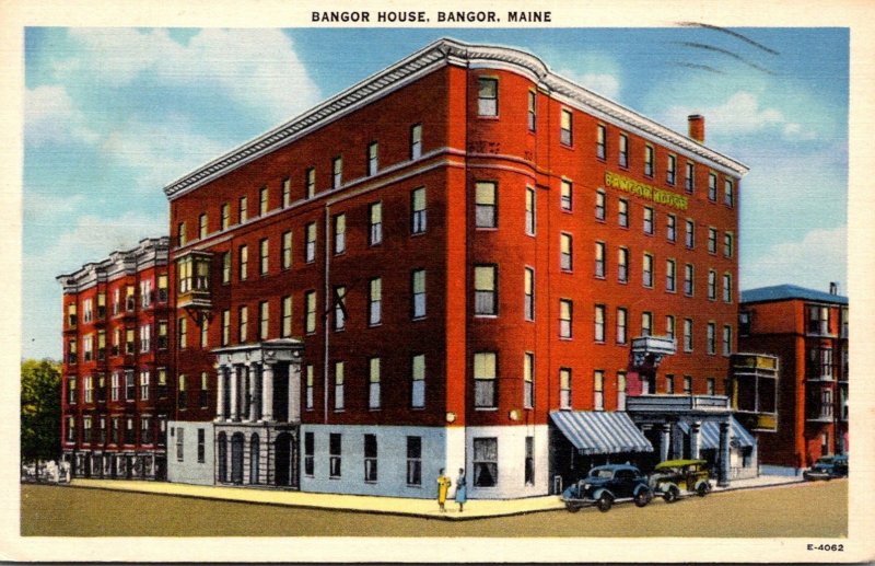 Maine Bangor The Bangor House 1940