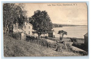 1907 Lake View House Swartswood New Jersey NJ Middleville Posted Postcard