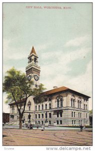 City Hall , WORCESTER , Massachusetts , PU-1909