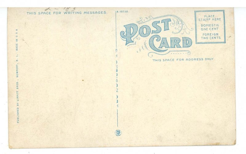 RI - Newport. Berkeley's Cave, Second Beach