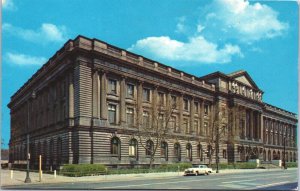 USA Cuyahoga County Court House Cleveland Ohio Chrome Postcard 03.18