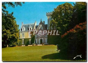 Modern Postcard Orthez Chateau de Preville Clinic N Psy