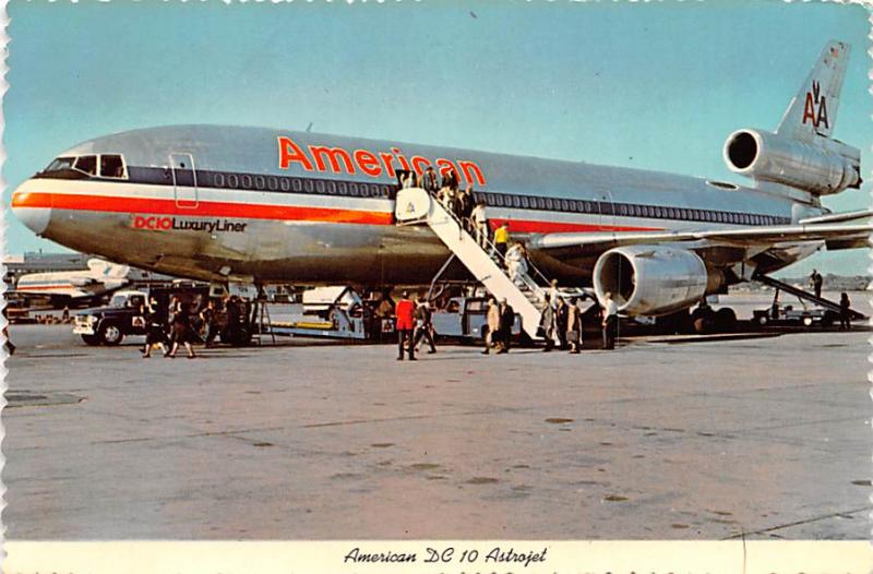 American DC10 - Plane