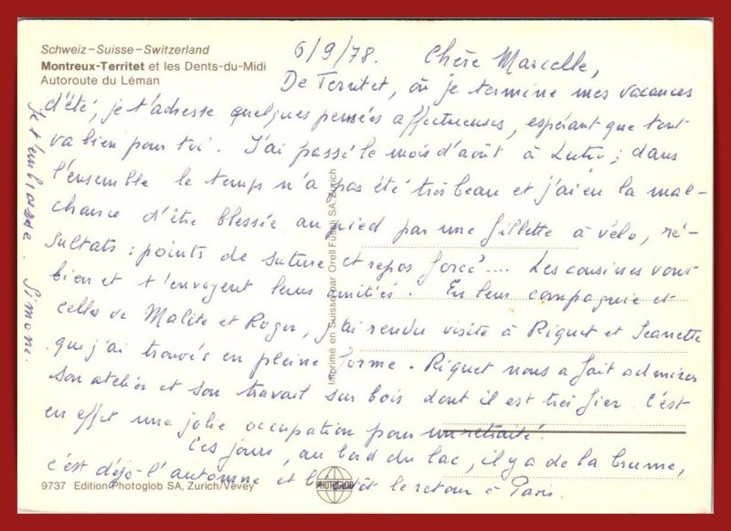 Switzerland - Montreux-Territet - [FG-610X]