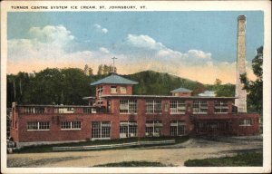 St. Johnsbury Vermont VT Turner Center System Ice Cream Vintage Postcard