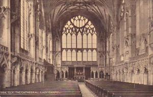 England Ely The Cathedral Lady Chapel Interior