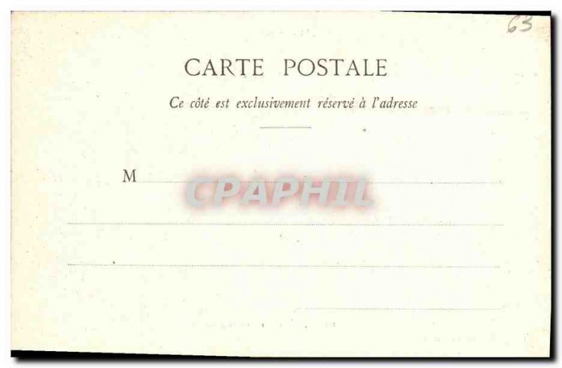 Postcard Old Besse Old Stores