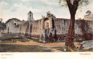 MEXICO CITY~CHURUBUSCO~J.C.S. PUBLISHED POSTCARD 1900s