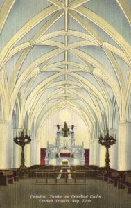 dominican republic, TRUJILLO, Catedral Tumba de Cristóbal Colón (1950s) Postcard